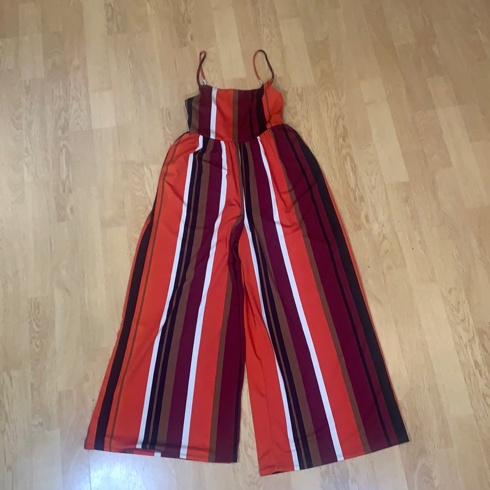 Urban Outfitters Mary Kate Wide Leg Jumpsuit